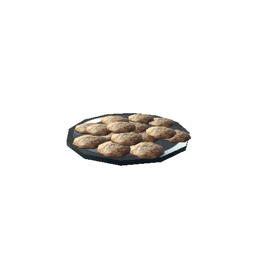 Plate Cookies Oatmeal
